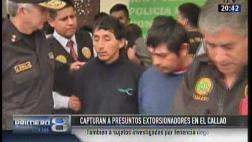 Callao: extorsionador convulsiona al ser presentado por PNP