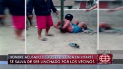 Ate: lo desnudaron y golpearon por robar en una vivienda