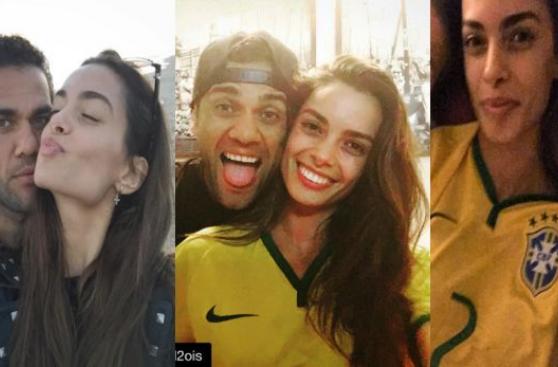 Instagram: novia de Dani Alves apoya a Brasil en duelo con Perú