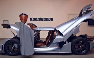 Koenigsegg convierte al Regera en un 'Transformer' [VIDEO]