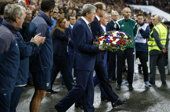 Francia vs. Inglaterra: fotos de emotiva ceremonia en Wembley