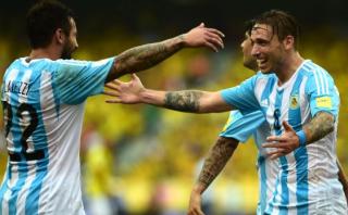 Argentina: Biglia anotó a Colombia tras excelente contragolpe