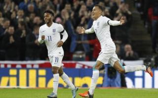 Inglaterra venció 2-0 a Francia en amistoso FIFA en Wembley