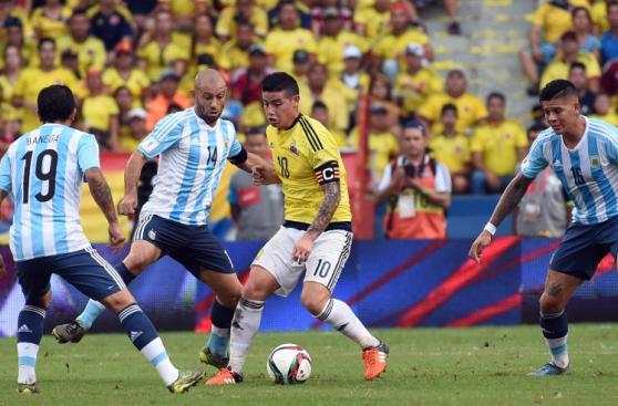 Colombia vs. Argentina: fotos del intenso duelo en Barranquilla