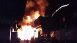 Madre de Dios: incendió consumió casas de asentamiento humano
