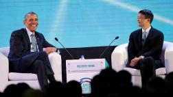 Obama bromeó con CEO de Alibaba en diálogo sobre emprendimiento