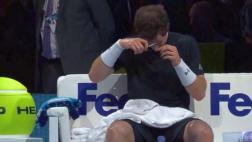 Murray se cortó el pelo en pleno partido ante Rafael Nadal