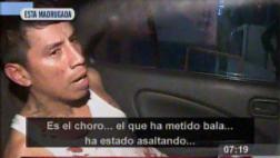 Balacera en Comas: policía capturó a cinco raqueteros armados