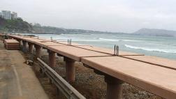 Costa Verde: avanzan trabajos de construcción de nuevo malecón