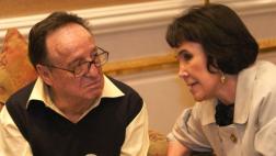 Florinda organiza misa por aniversario de muerte de Chespirito