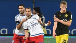 Hamburgo venció 3-1 al Borussia Dortmund por la Bundesliga