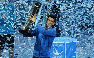 Djokovic venció a Federer y ganó título del Masters de Londres