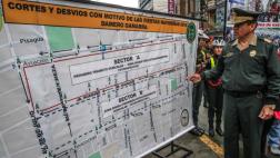 Gamarra resguardada por 300 policías y 100 serenos en diciembre