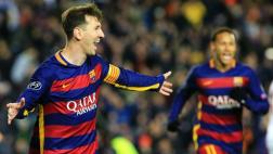 Barcelona humilló 6-1 a la Roma con doblete de Lionel Messi