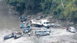 Mineros ilegales usan río Inambari para burlar controles
