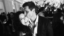 Christian Meier y Angie Cepeda se reencontraron en premiación
