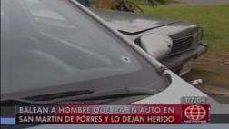 Balacera en Av. Universitaria habría sido por ajuste de cuentas
