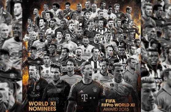 Equipo ideal FIFA: los 55 seleccionados y sus clubes (FOTOS)