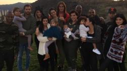 Kim Kardashian y el clan completo celebró Acción de Gracias
