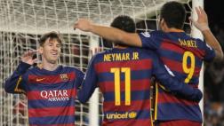 Barcelona goleó 4-0 a la Real Sociedad con goles de la 'MSN'