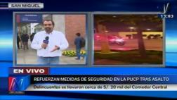 Universidad Católica: refuerzan seguridad tras asalto a comedor