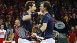 Copa Davis: Hermanos Murray acercan a Reino Unido al título
