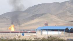 Chilca: fuerte incendio en ducto de gas en la Panamericana Sur