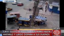 SMP: mató a un perro y luego disparó a casa de los dueños