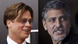 Brad Pitt y George Clooney compiten por los mismos guiones
