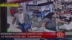 Cercado de Lima: sujeto estafa a comerciantes con 'cambiazo'