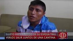 Mató al amigo de su esposa porque salieron a tomar juntos