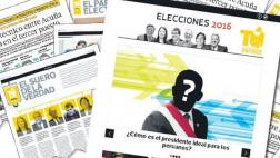 ¿Qué trae El Comercio para las elecciones 2016?