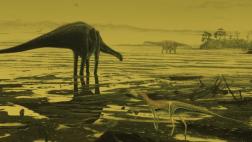 Hallan cientos de huellas de dinosaurios en Escocia