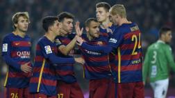 Barcelona goleó 6-1 al Villanovense y avanzó en la Copa del Rey