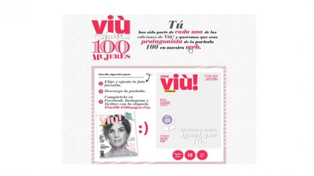 Conviértete en la chica de la portada Viù! 100