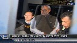 Manuel Burga permanecerá recluido en requisitorias hasta lunes