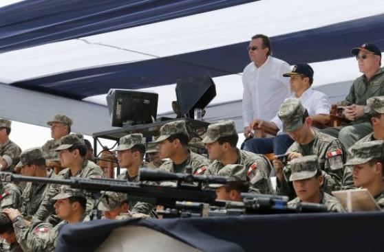 Humala asistió a la conclusión de ejercicio militar en el sur