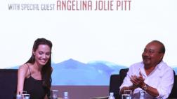 Angelina Jolie participó de coloquio de cine en Camboya