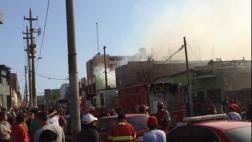 Incendios en el Callao y Chorrillos causan daños materiales