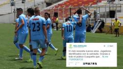 Garcilaso: su cuenta de Twitter reclamó identidad a jugadores