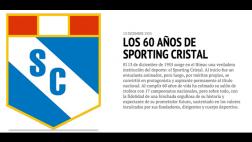 Sporting Cristal y sus seis décadas de triunfos