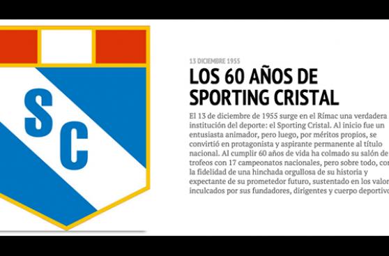 Sporting Cristal y sus seis décadas de triunfos