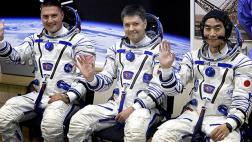 Tres astronautas regresan a la Tierra provenientes de la EEI