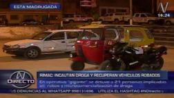 Rímac: vecinos entregaron a PNP municiones y bomba lacrimógena