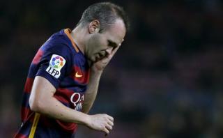 Iniesta tras empate de Barcelona con La Coruña: “Inexplicable”
