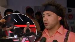 "Reyes del show": Zumba explicó su reacción contra Carlos Cacho