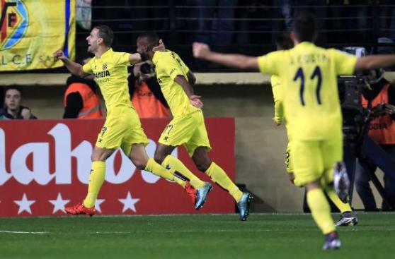 Roberto Soldado marcó el 1-0 para Villarreal ante Real Madrid