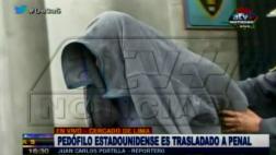 Pederasta estadounidense es trasladado a penal Piedras Gordas