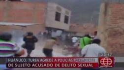 Huánuco: atacan a policías que habrían abatido a requisitoriado