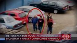 Lince: policías secuestraron empresario para robarle S/.42 mil